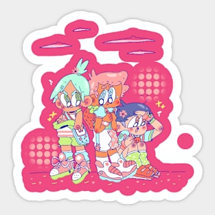 Spring Boys Sticker